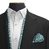 ROYAL MAJESTY SILK SCARF & POCKET SQUARE SET